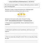 Compound Sentences Worksheets | Englishlinx Board | Pinterest   Free | Free Printable Worksheets On Simple Compound And Complex Sentences
