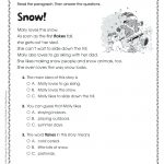 Comprehension Activities For 2Nd Grade Free Printable Reading | Free Printable Reading Comprehension Worksheets For 3Rd Grade