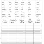 Consonant Digraphs Sh / Ch / Ph / Ng / Th Worksheet   Free Esl | Digraphs Worksheets Free Printables