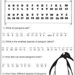 Crack The Code   Penguin Facts   Codebreaker Worksheet | Free | Crack The Code Worksheets Printable
