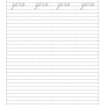 Cursive Handwriting Practice Sheets   Karis.sticken.co | Printable Handwriting Worksheets Pdf