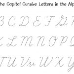 Cursive Writing Alphabets Cursive Writing Alphabet Worksheets Grass | Cursive Writing Worksheets Printable Capital Letters