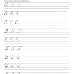Cursive Writing Practice Printables   Karis.sticken.co | Free Printable Cursive Handwriting Worksheets
