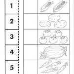 Cut, Count, Match And Paste / Free Printable | Pre K Math | Printable Worksheets For Pre K Students