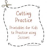 Cutting Practice Printables | Printable Cutting Worksheets For Preschoolers
