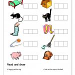 Cvc Activities For Kindergarten Awesome Free Printable Cvc   Cvc | Cvc Worksheet Printable