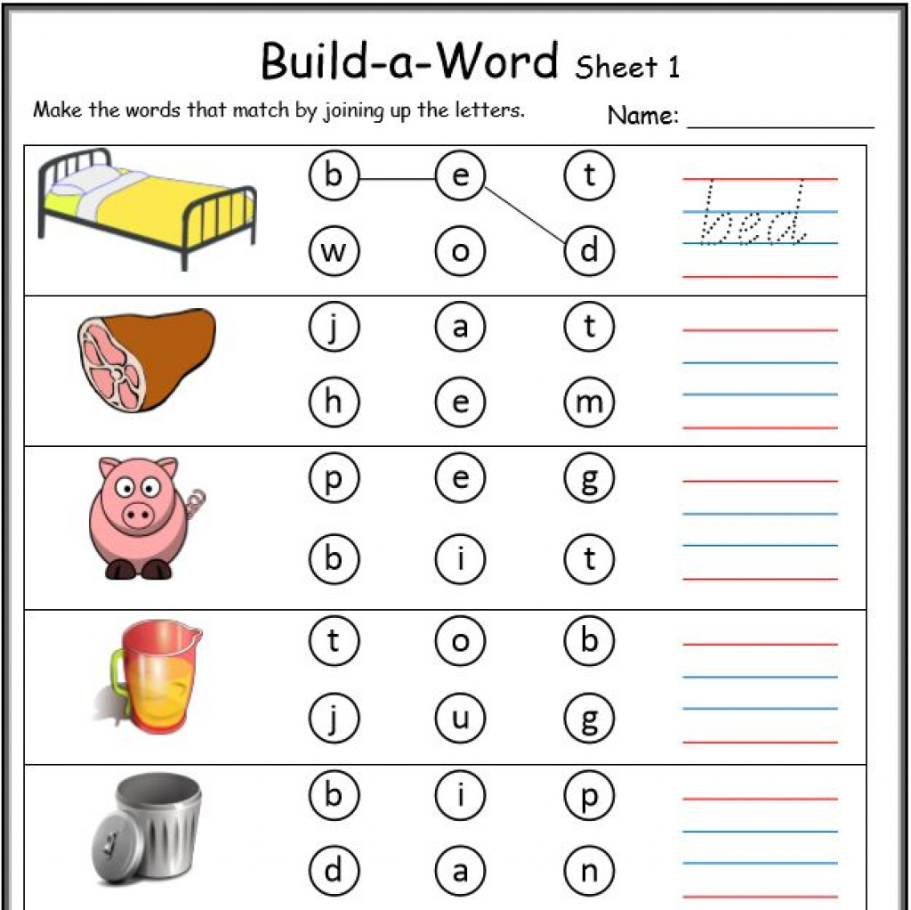 Cvc Worksheets Printable Work Sheets • Keepkidsreading With Regard | Cvc Worksheet Printable