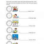 Daily Routines And Hours Worksheet   Free Esl Printable Worksheets | Daily Routines Printable Worksheets