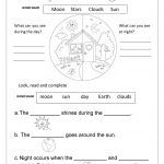 Day And Night Free Worksheet | School   New Science Standards | Day And Night Printable Worksheets