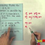 Divisibility Rules If Dividing2, 5 And 10. Teach Kids Easy | Divisibility Worksheets Printable