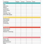Easy Budget And Financial Planning Spreadsheet For Busy Families | Easy Budget Planner Free Printable Worksheets