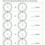 Elapsed Time Worksheets | Elapsed Time Worksheets Free Printable