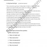 English Worksheet: Dr Jekyll And Mr Hyde | Education | Jekyll, Mr | Dr Jekyll And Mr Hyde Printable Worksheets