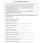 Englishlinx | Clauses Worksheets | Free Printable 5 W's Worksheets