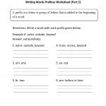 Englishlinx | Prefixes Worksheets | Printable Worksheets For 6Th Grade Language Arts