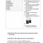 Environment, Reduce, Reuse, Recycle (Video Lesson) Worksheet   Free | Recycle Worksheets Printable