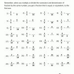 Equivalent Fractions Worksheets | Free Printable Fraction Worksheets | Printable Fraction Worksheets For Grade 3