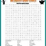 Fall Word Search Free Printable Worksheet | Fall Word Search Printable Worksheets