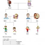 Family Tree Worksheet   Free Esl Printable Worksheets Madeteachers | Family Tree Worksheet Printable
