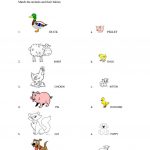 Farm Animals And Their Babies Worksheet   Free Esl Printable | Owl Babies Printable Worksheets
