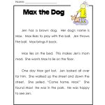 First Grade Printable Reading Worksheets | First Grade Printable | Printable Reading Worksheets For 1St Grade
