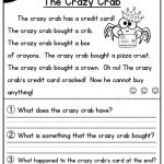 First Grade Reading Worksheets Free Report Templates Comprehension | Printable Reading Worksheets For 1St Grade