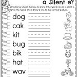 First Grade Summer Worksheets | Teachers Pay Teachers   My Store | Silent E Printable Worksheets