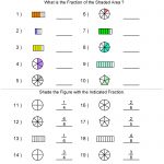 Fractions Worksheets | Printable Fractions Worksheets For Teachers | Free Printable First Grade Fraction Worksheets
