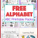 Free Alphabet Abc Printable Packs   Fun With Mama | Printable Abc Letters Worksheets