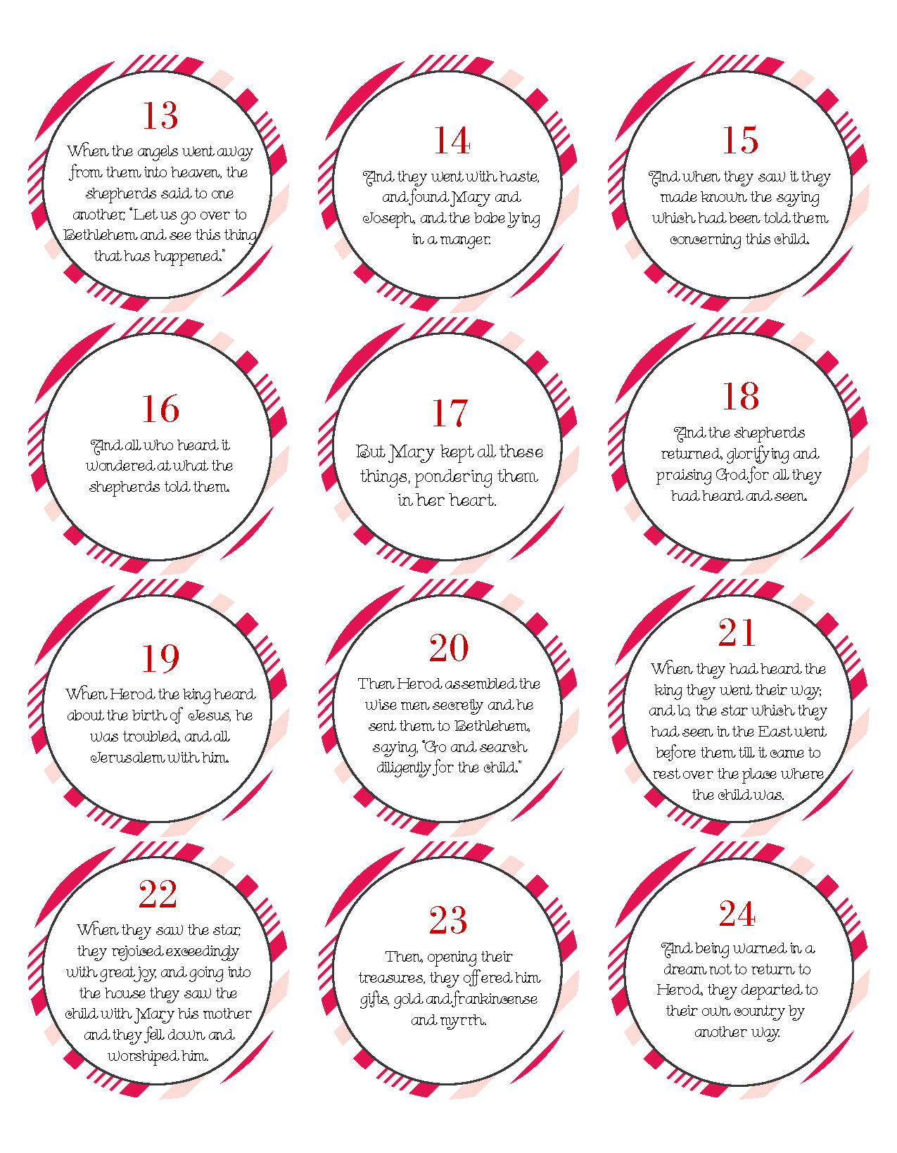 Free Printable Advent Calendar Activities