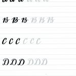 Free Calligraphy Practice Sheets Printable – Pointeuniform.club | Printable Calligraphy Practice Worksheets
