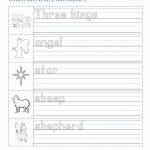 Free Christmas Worksheets For Kids | Christian Christmas Worksheets Printable Free