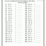 Free Division Worksheets Division Tables To 5X5 2.gif 790×1,022 | Division Drill Worksheets Printable