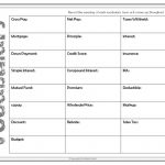 Free Download   Vocabulary For Financial Literacy | 7Th Grade Math | Free Printable 7Th Grade Vocabulary Worksheets