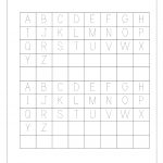 Free English Worksheets   Alphabet Tracing (Capital Letters | Free Printable Alphabet Tracing Worksheets