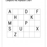 Free English Worksheets   Alphabetical Sequence   Alphabetical Order | Fill In The Missing Letters In Words Printable Worksheets