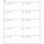 Free Exponents Worksheets | Fraction Worksheets For 6Th Grade Printable