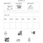 Free French Worksheet  Grade 1, Grade 2, Grade 3. Fsl, Core French | Free Printable French Worksheets For Grade 1