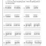 Free Handwriting Worksheets For First Grade – Favoritebook.club | First Grade Vocabulary Worksheets Printable