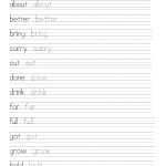 Free Handwriting Worksheets For Preschool – With Printable Paper | Free Printable Handwriting Worksheets For First Grade