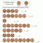Free Math Money Worksheets 1St Grade | Free Printable Coin Worksheets