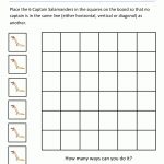 Free Math Puzzles 4Th Grade | Printable Math Riddles Worksheets