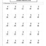 Free Math Worksheets And Printouts | Free Printable Addition And Subtraction Worksheets