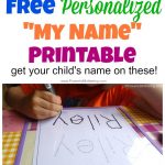 Free Name Tracing Worksheet Printable + Font Choices | Classroom | Free Printable Name Tracing Worksheets For Preschoolers