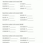 Free Place Value Worksheets Rounding Big Numbers 2 | 4Th Grade Math | Free Printable 4Th Grade Rounding Worksheets