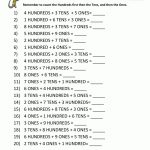 Free Place Value Worksheets To 1000 5 | School Time!!! | Place Value | Free Printable Place Value Worksheets For Fifth Grade
