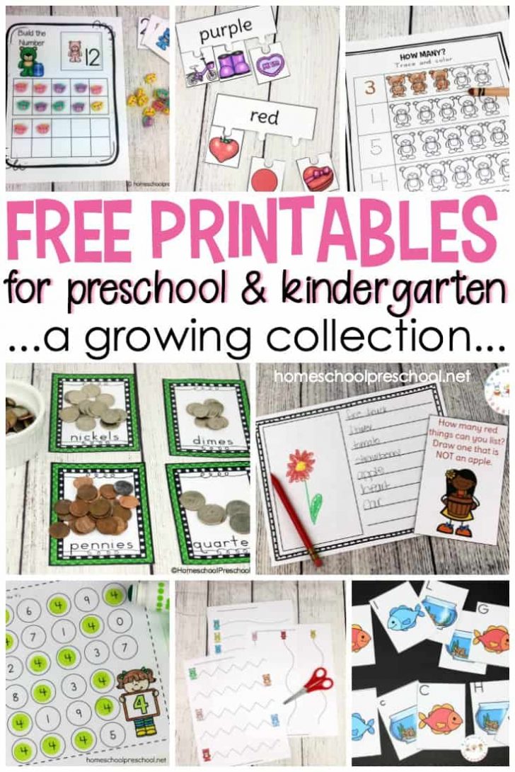 Free Preschool Printables For Your Homeschool Preschool | Free ...