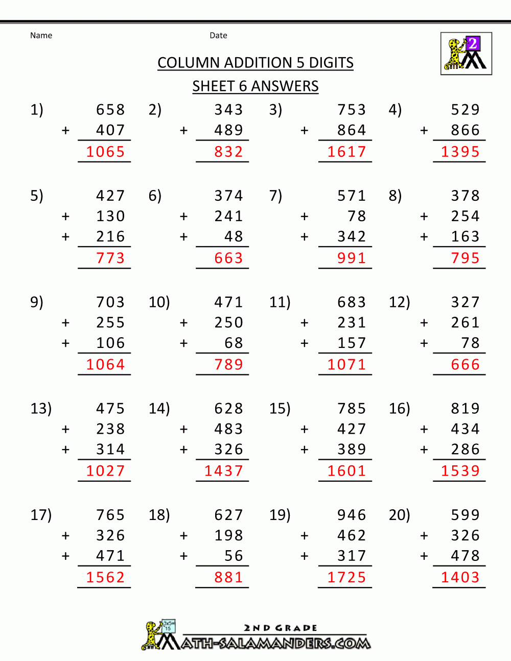 Beautiful Free Printable 7Th Grade Math Worksheets