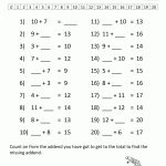 Free Printable Addition Worksheets Mental Addition To 12 4 | 3Rd | 1St Grade Math Addition Worksheets Printable