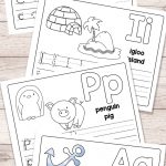 Free Printable Alphabet Book   Alphabet Worksheets For Pre K And K | Alphabet Worksheets For Preschoolers Printable